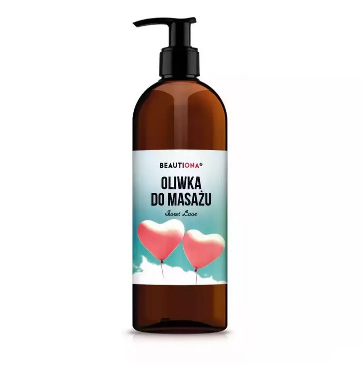 Masážní olej Beautiona Sladká láska 500ml Masážní olej Beautiona Sladká láska 500ml